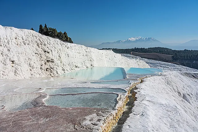 Pamukkale — le terrazze bianche